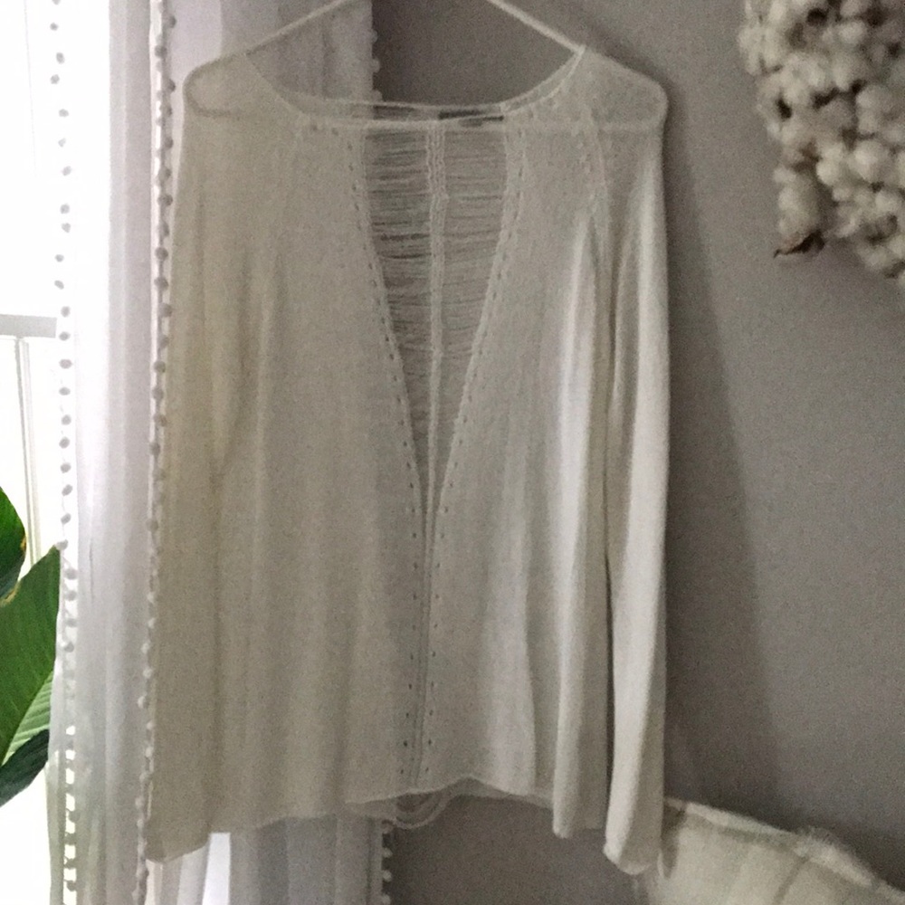 White sweater